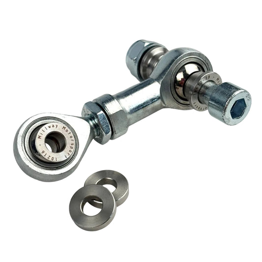 Adjustable Swaybar Link Rear BMW E30 Z3 E36 compact on white background.