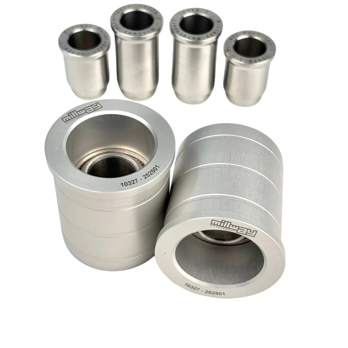 Millways bushings, one pair, with white background
