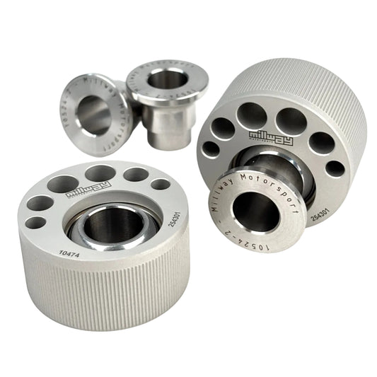 Eccentric control arm bushing for BMW BMW M3E9x 1ME82 M2 M3 M4 F/G-series with Millway logo