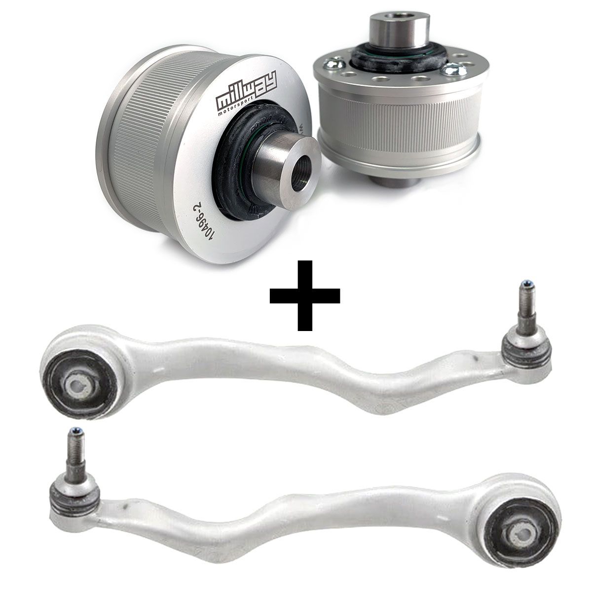 Front Tension Strut / Thrust Arms with Street bushings BMW M2 M3 M4 F8 ...