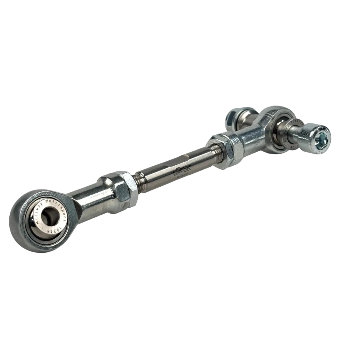Adjustable Swaybar Link Rear  for BMW with white background.