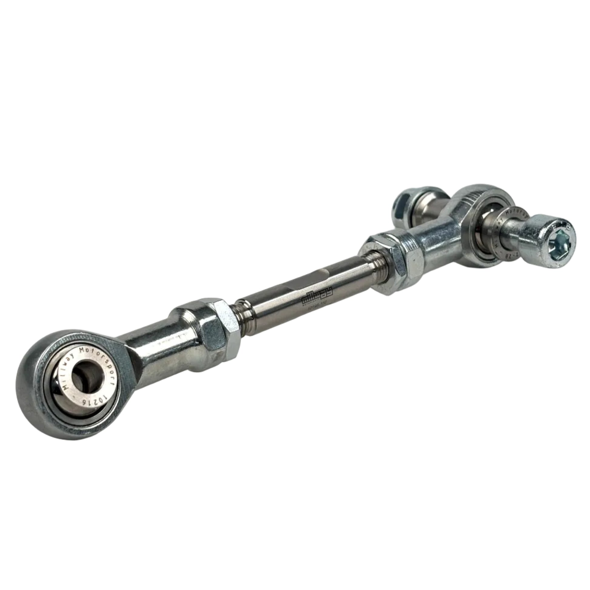 Adjustable Swaybar Link Rear  for BMW with white background.
