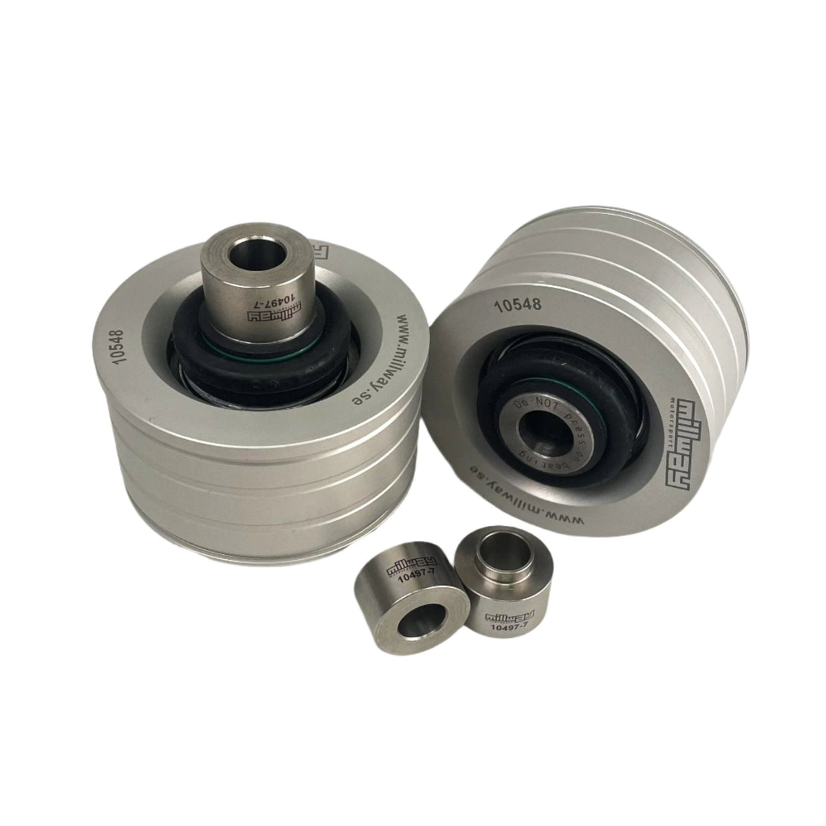A pair of Front Tension Strut / Thrust Arm Bushing Street BMW G20 G21 G26 G42
