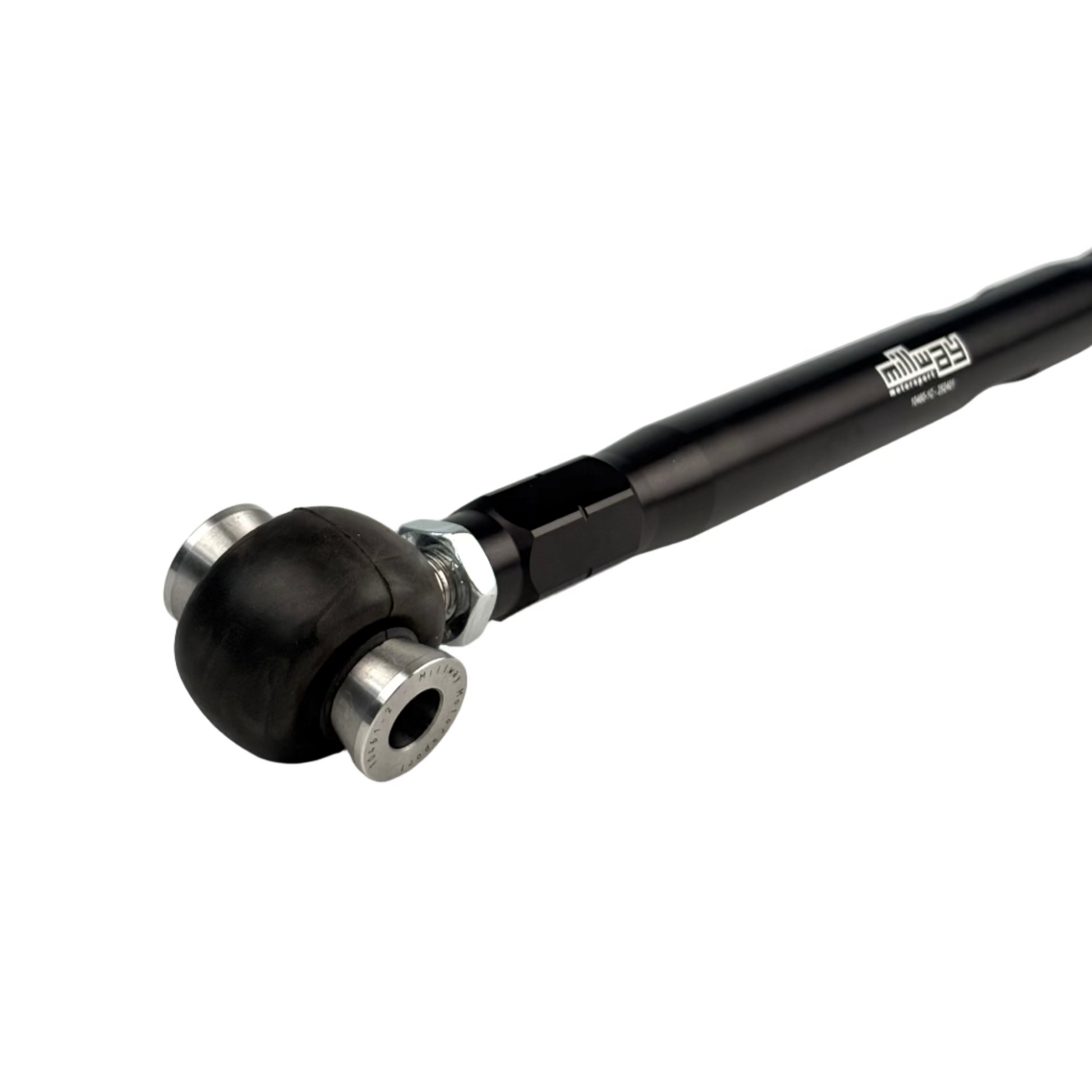 Toe-link with rubber boot with with background.