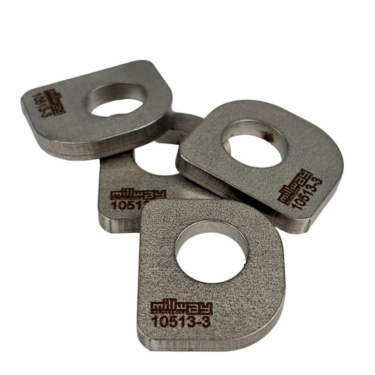 4 Locking shims for Toe-links. Fits M2 M3 M4 F8x and M2 M3 M4 G8x with Millway logo