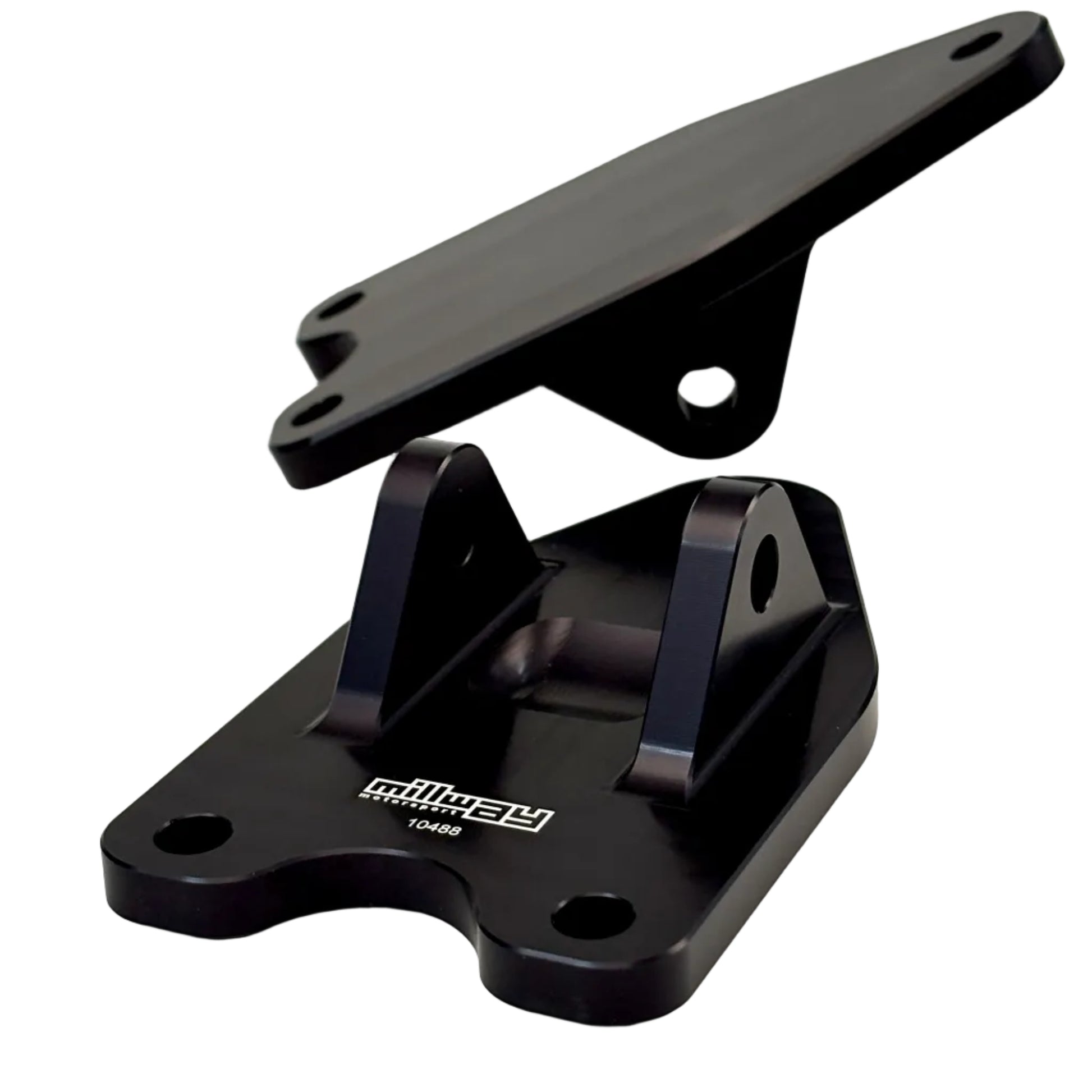 Millways black Upper top mounts rear 36mm witdh on white background.
